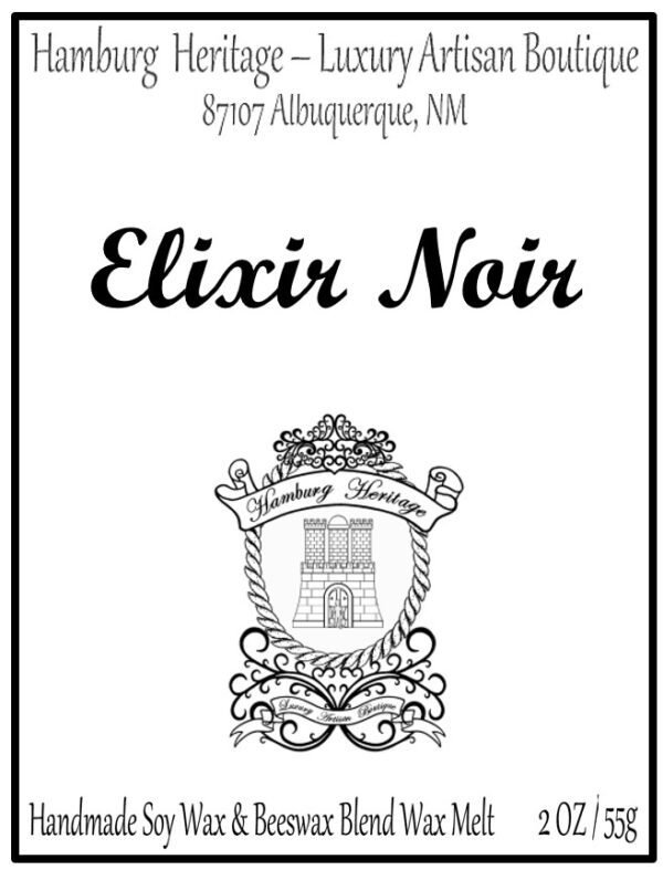 Elixir Noir Wax Melts - Image 2