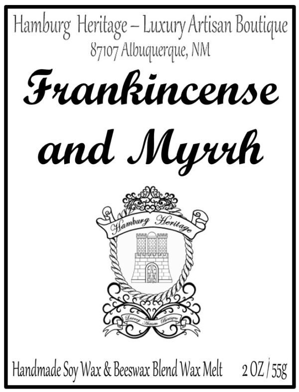 Frankincense and Myrrh Wax Melts - Image 2